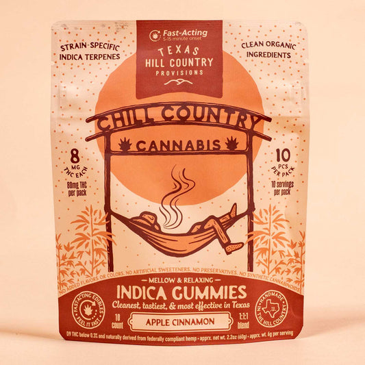 8mg Apple Cinnamon Gummies - Case of (10) 10ct Bags