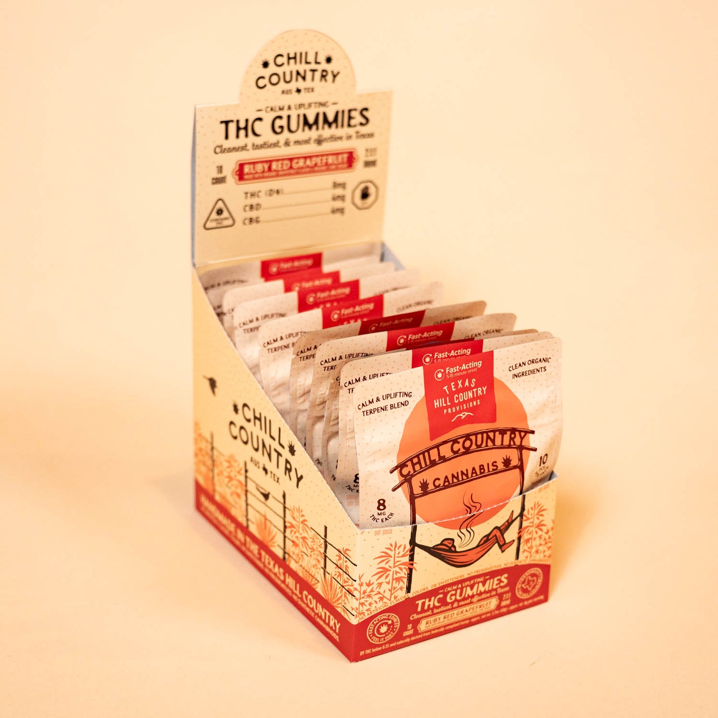 Grapefruit Gummies Case of (10) 10ct Bags