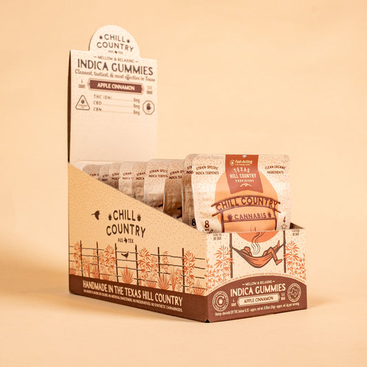 8mg Apple Cinnamon Gummies - Case of (10) 4ct Bags