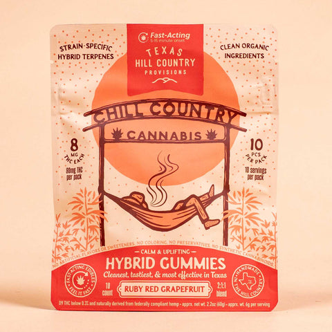 8mg Grapefruit Gummies - Case of (10) 10ct Bags