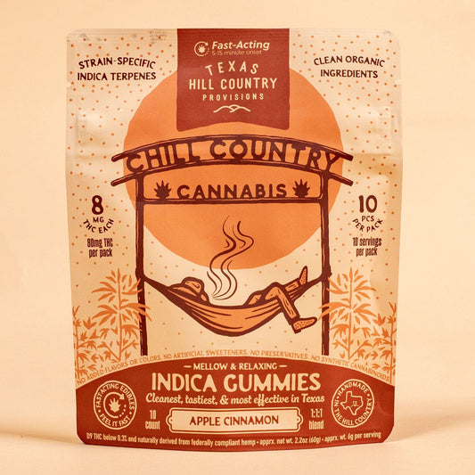 8mg Apple Cinnamon Gummies - Case of (10) 10ct Bags